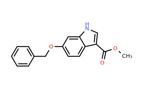 CAS 371971-13-0 | 1H-indole-3-carboxylic acid, 6-(phenylmethoxy)-, methyl ester
