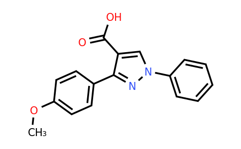 CAS 372107-36-3 | 3-(4-methoxyphenyl)-1-phenyl-1H-pyrazole-4-carboxylic acid