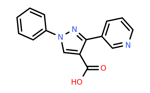 CAS 372107-42-1 | 1-phenyl-3-(pyridin-3-yl)-1H-pyrazole-4-carboxylic acid