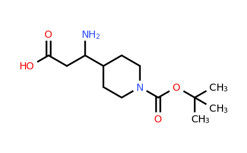 CAS 372144-02-0 | 3-Amino-3-[1-(tert-butoxycarbonyl)piperidin-4-YL]propanoic acid