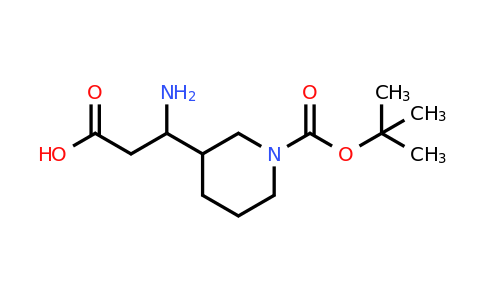 CAS 372144-08-6 | 3-Amino-3-[1-(tert-butoxy carbonyl)piperidin-3-YL] propanoic acid