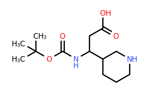 CAS 372144-09-7 | 3-Tert-butoxycarbonylamino-3-piperidin-3-YL-propionic acid