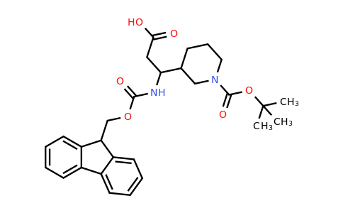 CAS 372144-11-1 | 3-(Fmoc-amino)-3-(1-BOC-3-piperidyl)propanoic acid