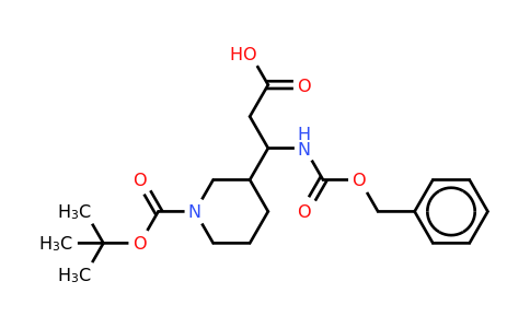 CAS 372144-13-3 | 3-N-Cbz-amino-3-(3'-boc)piperidine-propionic acid