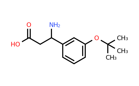 CAS 372144-15-5 | 3-Amino-3-(3-tert-butoxyphenyl)propanoic acid