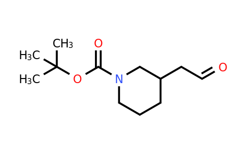 CAS 372159-76-7 | 3-(2-Oxo-ethyl)-piperidine-1-carboxylic acid tert-butyl ester