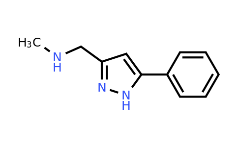 CAS 373356-52-6 | Methyl-(5-phenyl-1H-pyrazol-3-ylmethyl)-amine