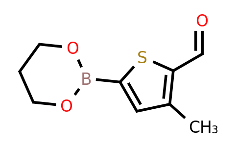 CAS 374537-98-1 | 5-(1,3,2-Dioxaborinan-2-yl)-3-methylthiophene-2-carbaldehyde