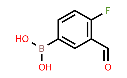 CAS 374538-01-9 | 4-Fluoro-3-formylphenylboronic acid