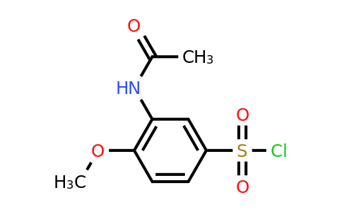 CAS 3746-67-6 | 3-(Acetylamino)-4-methoxybenzenesulfonyl chloride
