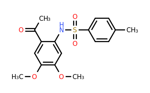 CAS 374606-03-8 | N-(2-Acetyl-4,5-dimethoxyphenyl)-4-methylbenzenesulfonamide