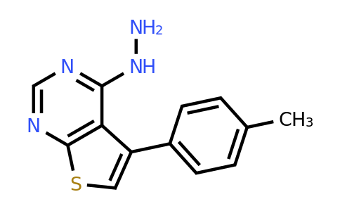 CAS 374611-25-3 | 4-hydrazinyl-5-(4-methylphenyl)thieno[2,3-d]pyrimidine