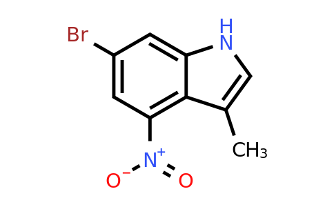 CAS 374633-30-4 | 6-Bromo-3-methyl-4-nitroindole