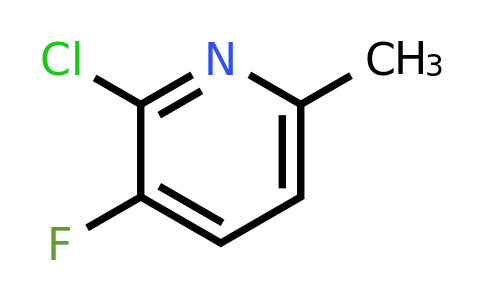 CAS 374633-32-6 | 2-chloro-3-fluoro-6-methylpyridine