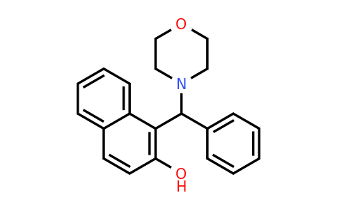 CAS 374690-61-6 | 1-(Morpholino(phenyl)methyl)naphthalen-2-ol