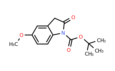 CAS 374898-41-6 | tert-Butyl 5-methoxy-2-oxoindoline-1-carboxylate