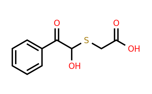 CAS 37510-29-5 | 2-[(1-hydroxy-2-oxo-2-phenylethyl)sulfanyl]acetic acid