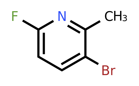 3-Bromo-6-fluoro-2-methylpyridine