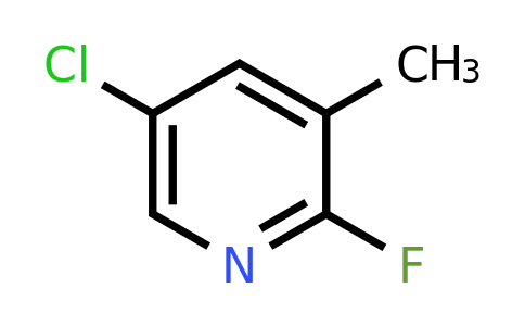 CAS 375368-84-6 | 5-Chloro-2-fluoro-3-methylpyridine