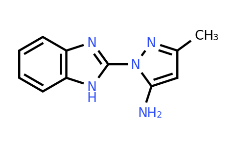 CAS 375394-74-4 | 1-(1H-1,3-benzodiazol-2-yl)-3-methyl-1H-pyrazol-5-amine