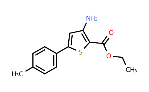 CAS 37572-22-8 | ethyl 3-amino-5-(4-methylphenyl)thiophene-2-carboxylate