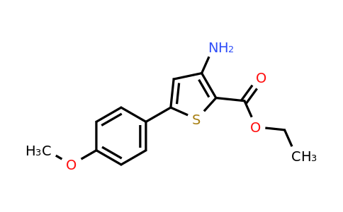 CAS 37572-24-0 | ethyl 3-amino-5-(4-methoxyphenyl)thiophene-2-carboxylate