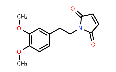 CAS 37597-19-6 | 1-[2-(3,4-dimethoxyphenyl)ethyl]-2,5-dihydro-1H-pyrrole-2,5-dione