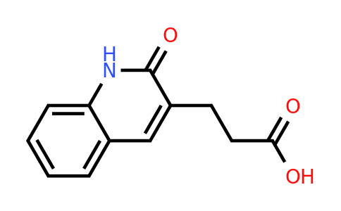 CAS 37618-03-4 | 3-(2-oxo-1,2-dihydroquinolin-3-yl)propanoic acid