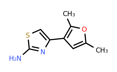 CAS 376349-57-4 | 4-(2,5-Dimethylfuran-3-yl)-1,3-thiazol-2-amine