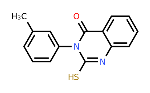 CAS 37641-49-9 | 3-(3-methylphenyl)-2-sulfanyl-3,4-dihydroquinazolin-4-one