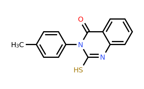 CAS 37641-50-2 | 3-(4-methylphenyl)-2-sulfanyl-3,4-dihydroquinazolin-4-one