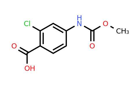CAS 37653-89-7 | 2-Chloro-4-[(methoxycarbonyl)amino]benzoic acid
