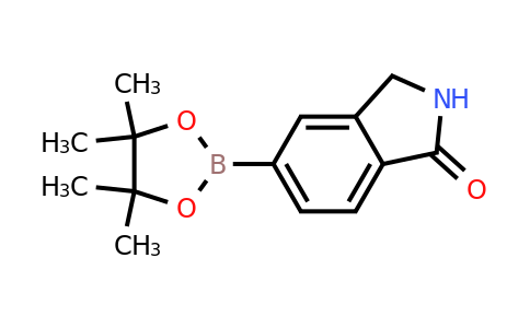 5-(4,4,5,5-Tetramethyl-1,3,2-dioxaborolan-2-YL)isoindolin-1-one