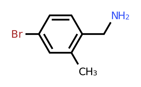 CAS 376646-62-7 | (4-Bromo-2-methylphenyl)methanamine