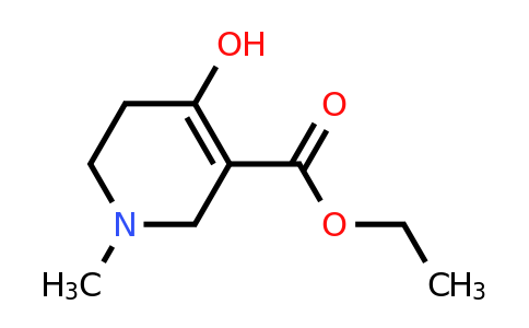 CAS 37673-68-0 | Ethyl 4-hydroxy-1-methyl-1,2,5,6-tetrahydropyridine-3-carboxylate