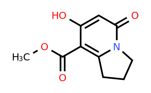 CAS 37704-45-3 | methyl 7-hydroxy-5-oxo-1,2,3,5-tetrahydroindolizine-8-carboxylate