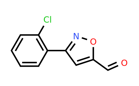 CAS 377051-52-0 | 3-(2-Chloro-phenyl)-isoxazole-5-carbaldehyde