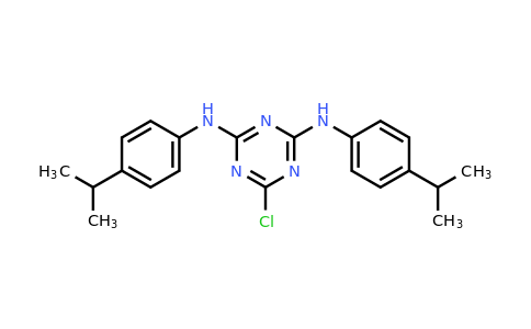 CAS 377067-08-8 | 6-Chloro-N2,N4-bis(4-isopropylphenyl)-1,3,5-triazine-2,4-diamine