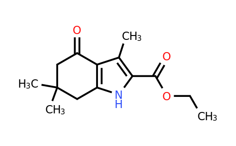 CAS 37711-24-3 | ethyl 3,6,6-trimethyl-4-oxo-4,5,6,7-tetrahydro-1H-indole-2-carboxylate