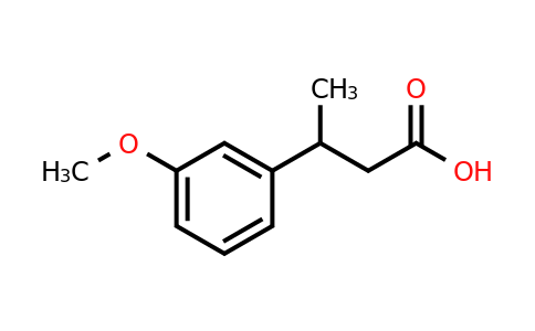 CAS 37730-33-9 | 3-(3-methoxyphenyl)butanoic acid