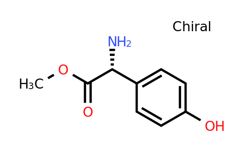 CAS 37763-23-8 | methyl (2R)-2-amino-2-(4-hydroxyphenyl)acetate
