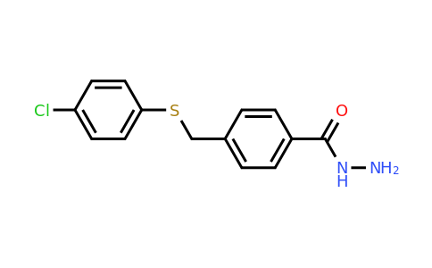 CAS 377769-32-9 | 4-{[(4-chlorophenyl)sulfanyl]methyl}benzohydrazide