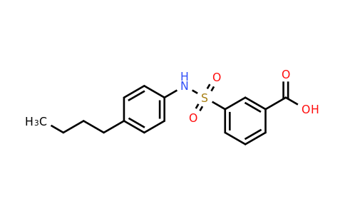 CAS 377769-55-6 | 3-[(4-butylphenyl)sulfamoyl]benzoic acid