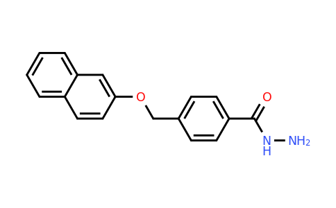 CAS 377769-56-7 | 4-[(naphthalen-2-yloxy)methyl]benzohydrazide