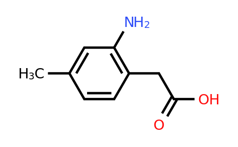 CAS 37777-64-3 | 2-(2-Amino-4-methylphenyl)acetic acid