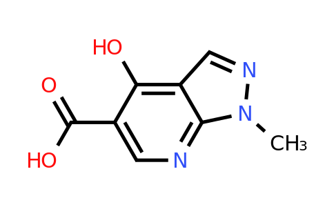 CAS 37800-04-7 | 4-hydroxy-1-methyl-1H-pyrazolo[3,4-b]pyridine-5-carboxylic acid