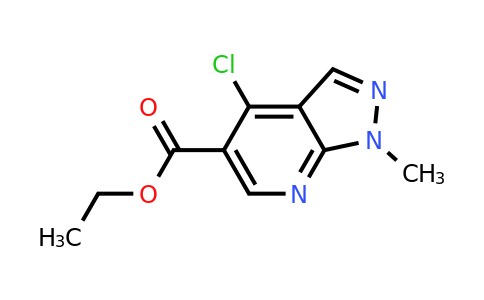 CAS 37801-57-3 | ethyl 4-chloro-1-methyl-1H-pyrazolo[3,4-b]pyridine-5-carboxylate