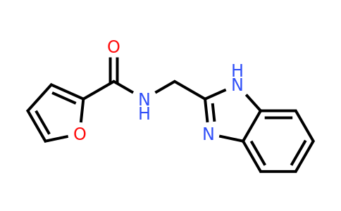 CAS 378208-16-3 | N-(1H-1,3-Benzodiazol-2-ylmethyl)furan-2-carboxamide