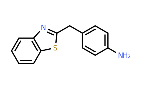 CAS 37859-28-2 | 4-[(1,3-benzothiazol-2-yl)methyl]aniline
