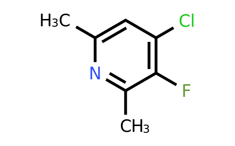 CAS 3786-95-6 | 4-Chloro-3-fluoro-2,6-dimethylpyridine